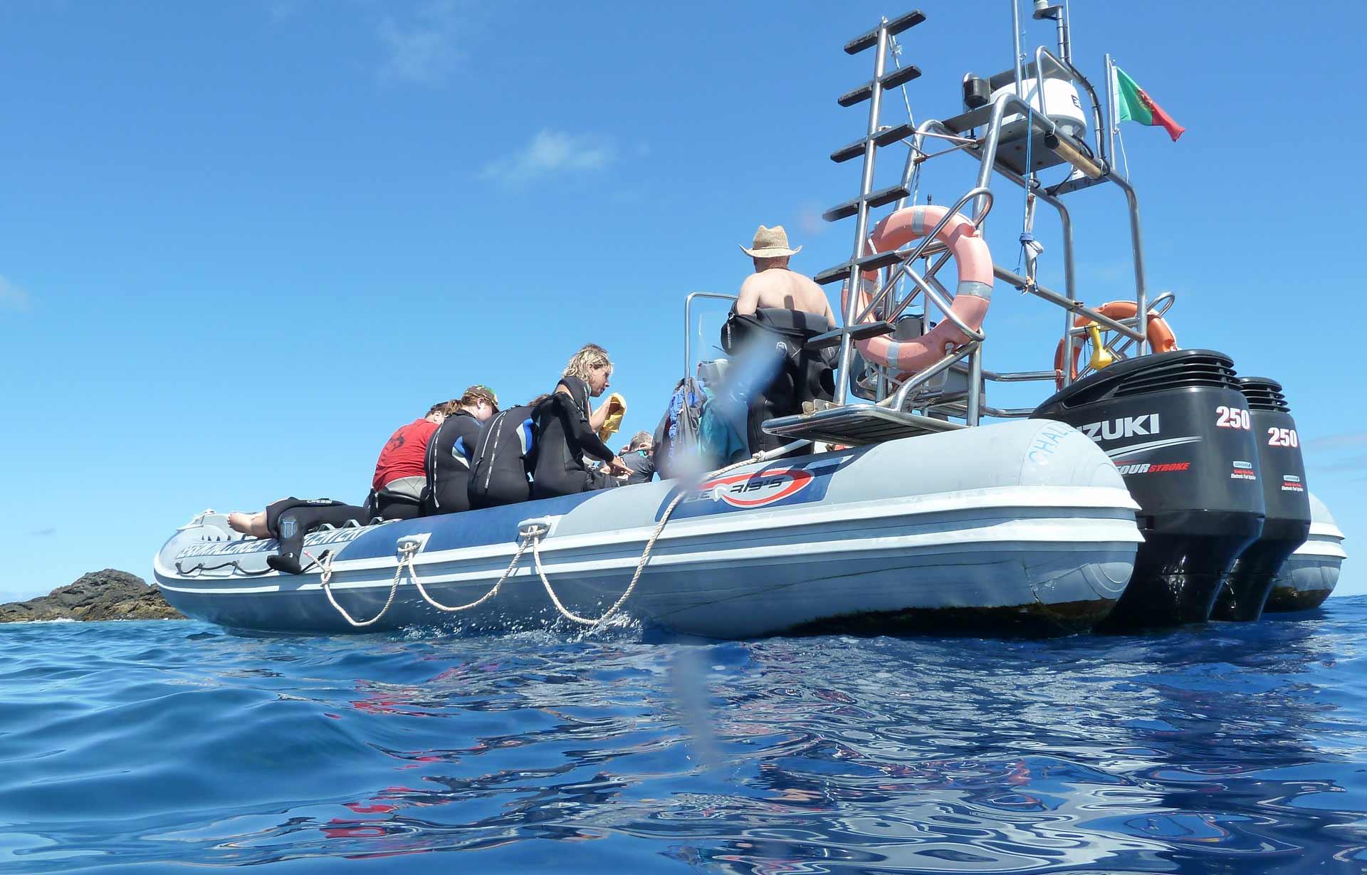 Boat dive